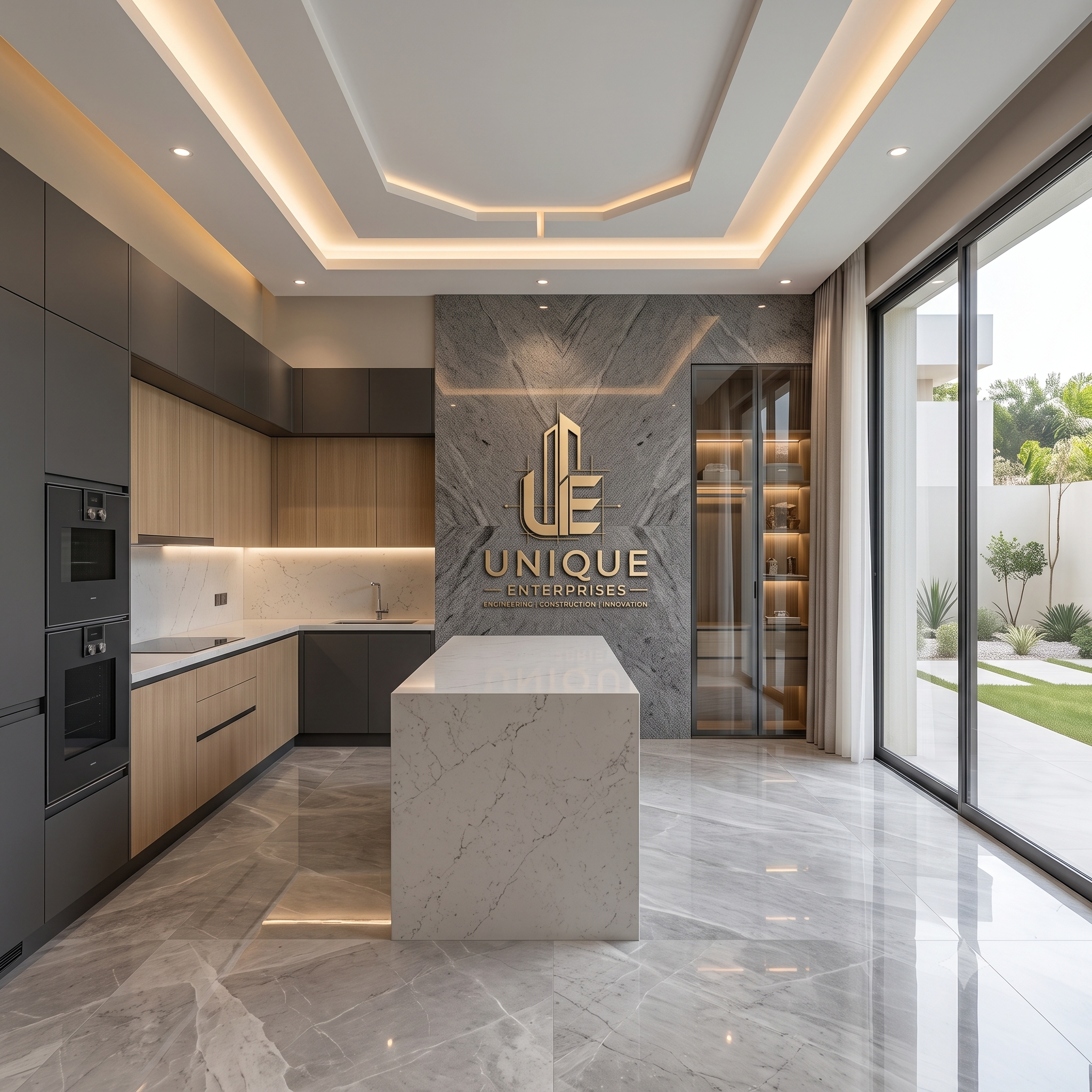 Modular kitchen and wardrobe